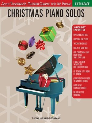 cover image of Christmas Piano Solos--John Thompson's Modern Course for the Piano